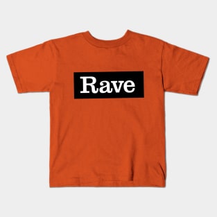 Rave Logo Slanted Kids T-Shirt